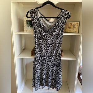 Black and white dress